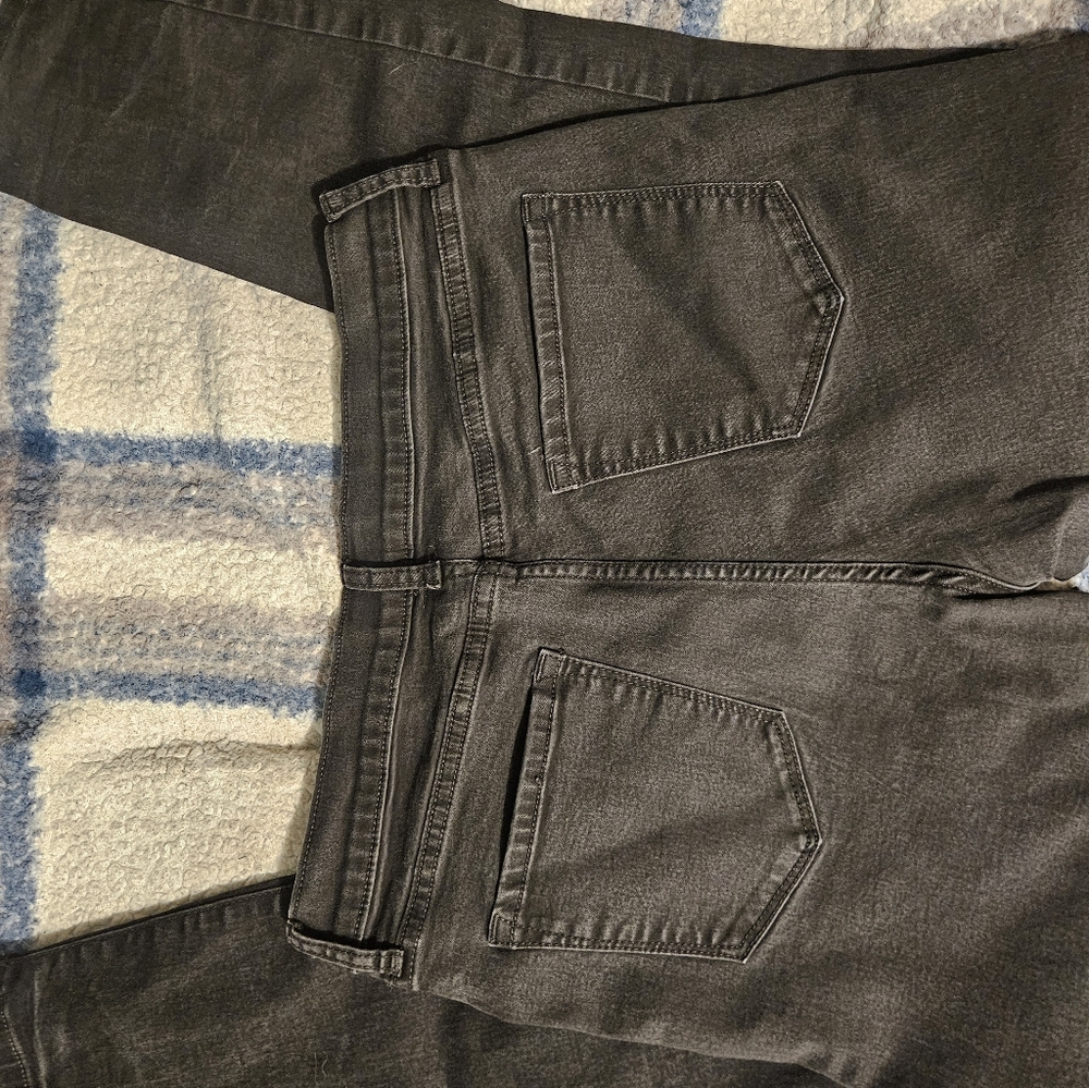 Gray Denim Jeans Banana Republic 12
